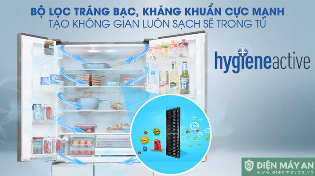 Tủ lạnh Panasonic Inverter 589 lít NR-F603GT-X2